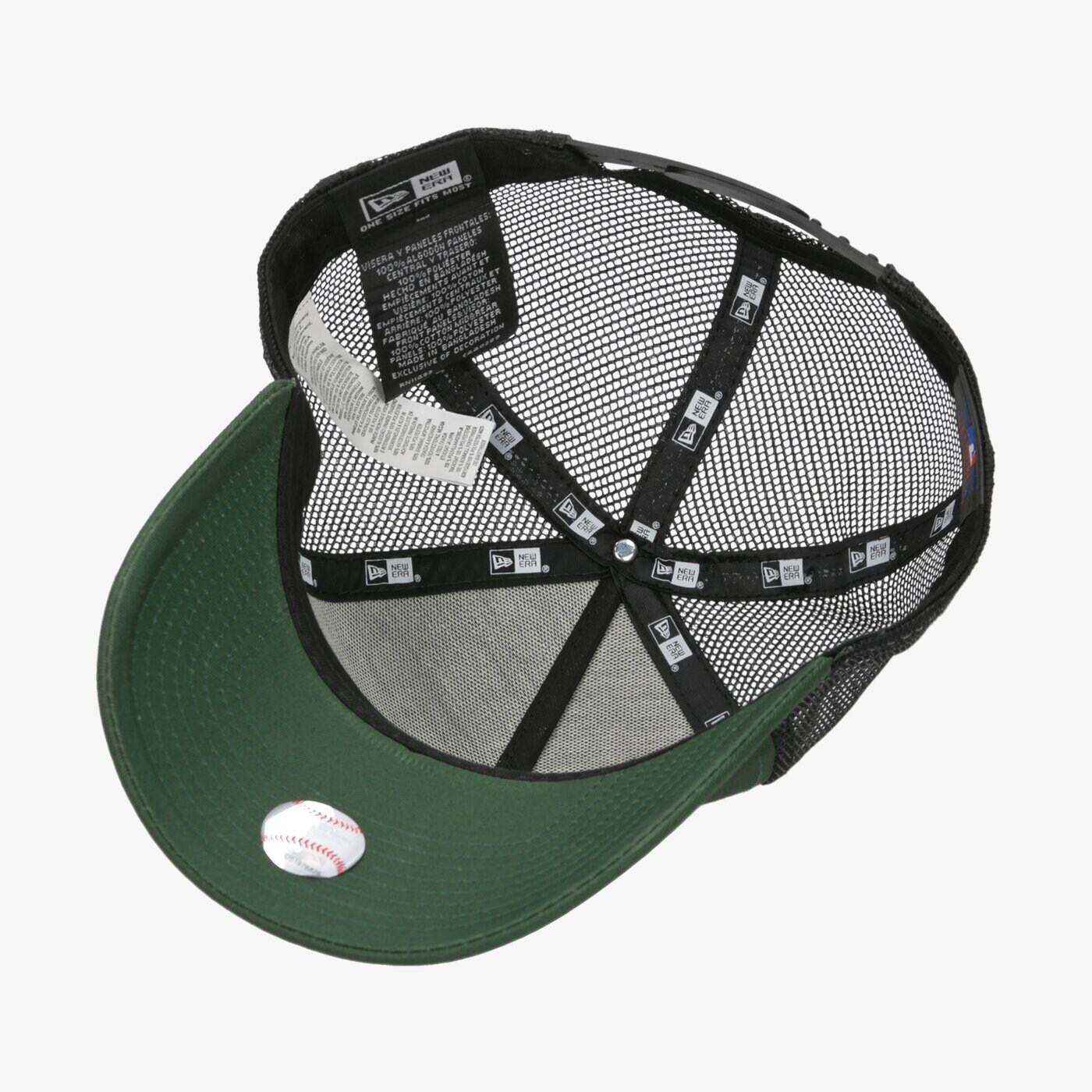 Мъжка шапка с козирка NEW ERA ШАПКА TRUCKER NYY BLK NEW YORK YANKEES HOGBLK 12040413 цвят черен