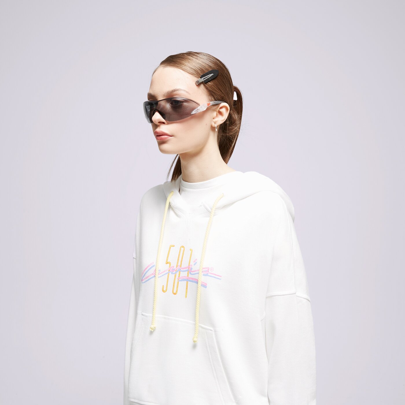 Дамски суичър LEVI'S СУИТЧЪР С КАЧУЛКА AUTHENTIC 501 ANNIVERSARY a5591-0000 цвят многоцветен