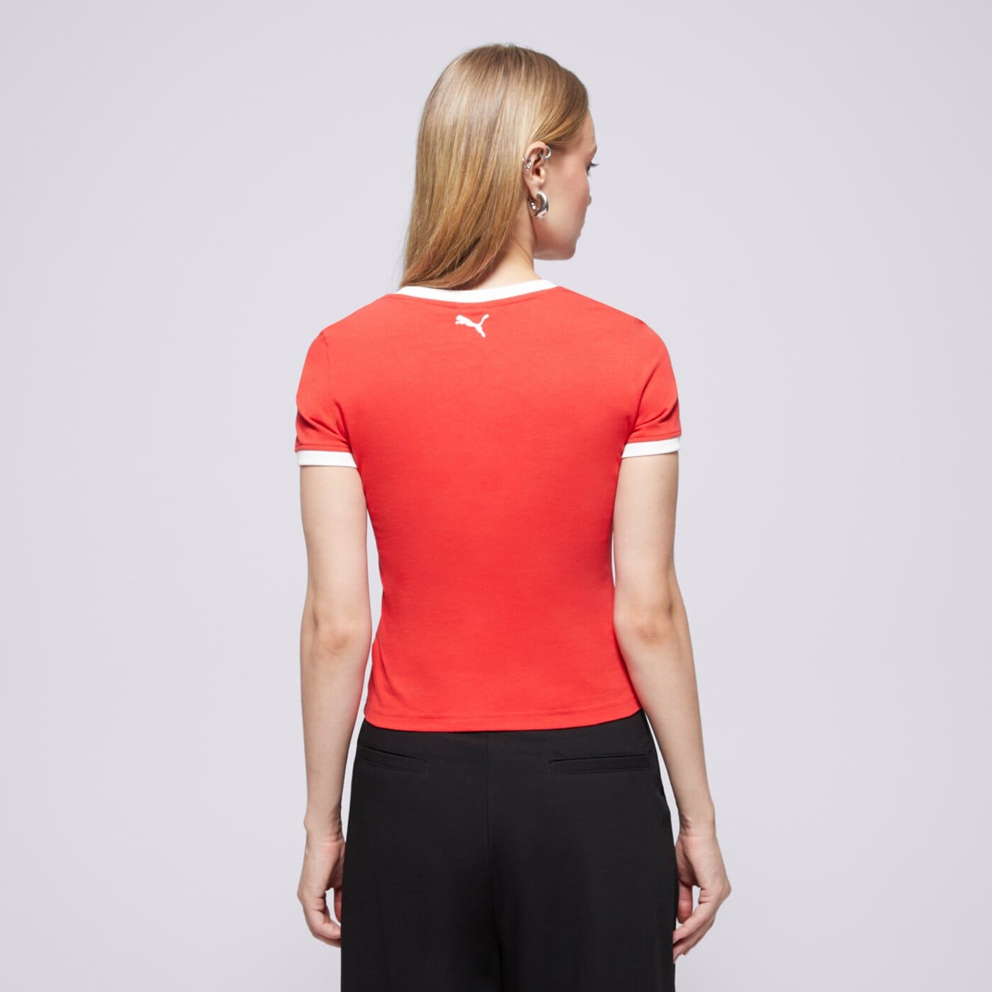 Дамска тениска PUMA ТЕНИСКА FUTURE.PUMA.ARCHIVE GRAPHIC SLIM TEE 632122 11 цвят червен