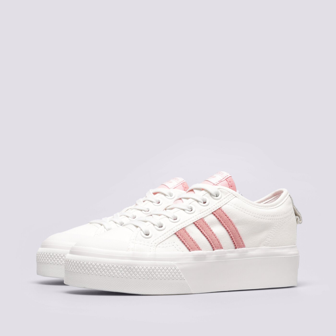 Дамски маратонки ADIDAS NIZZA PLATFORM W fz6188 цвят бял