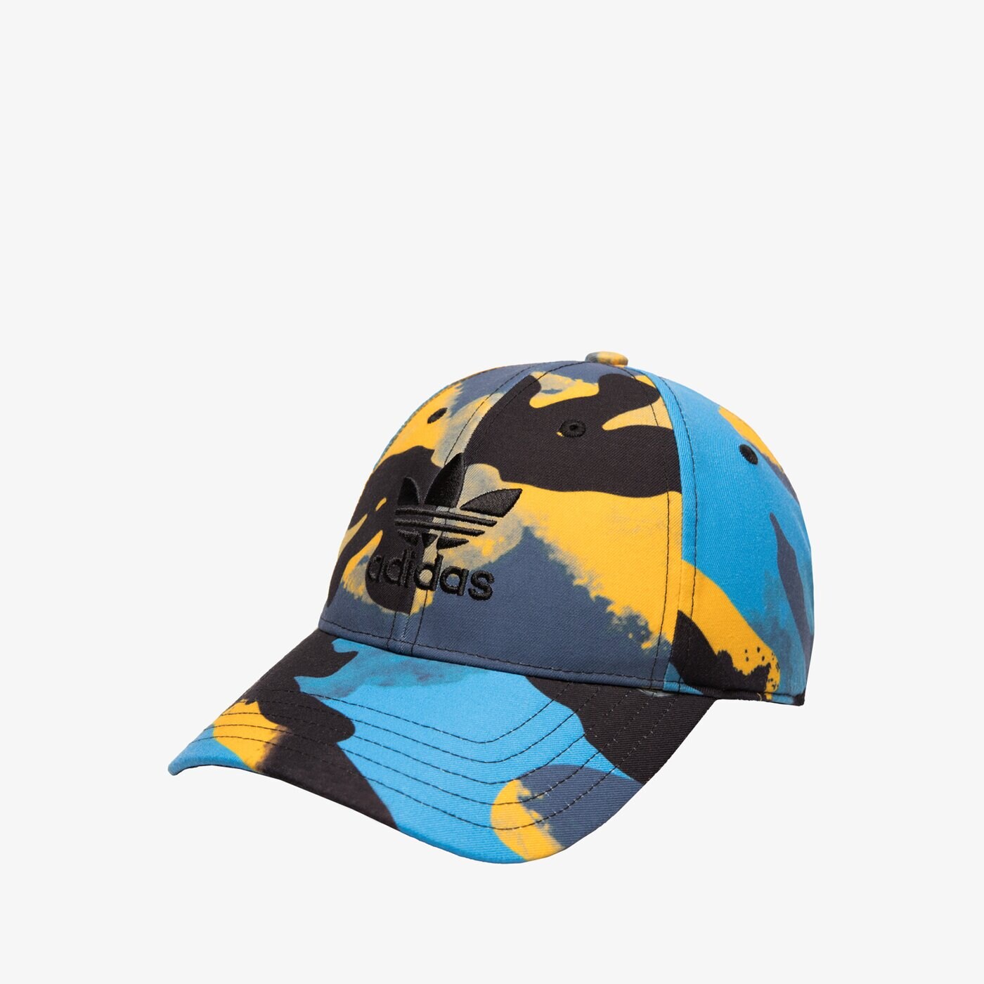 Дамска шапка с козирка ADIDAS ШАПКА CAMO BALLCAP hk2862 цвят многоцветен