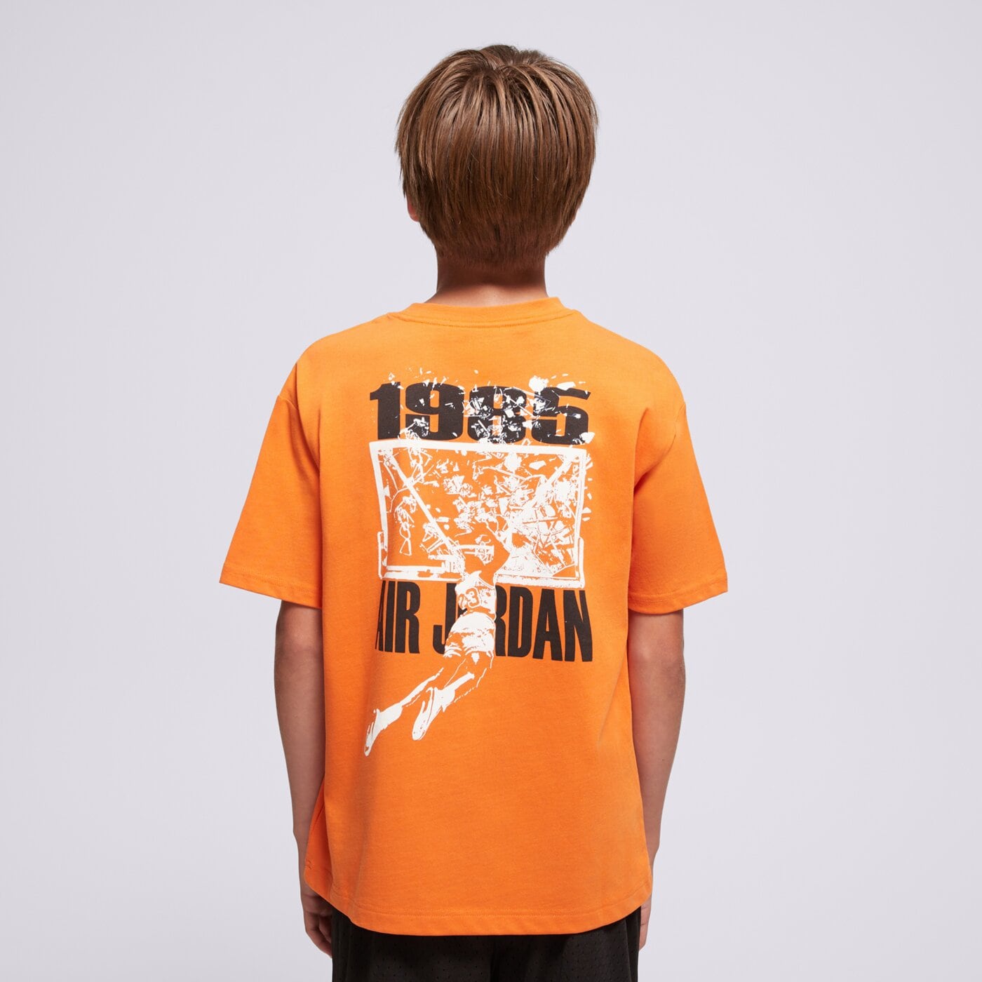 Детска тениска JORDAN ТЕНИСКА JDB MJ 85 SHATTER SS TEE BOY 95f059-n4v цвят кремав