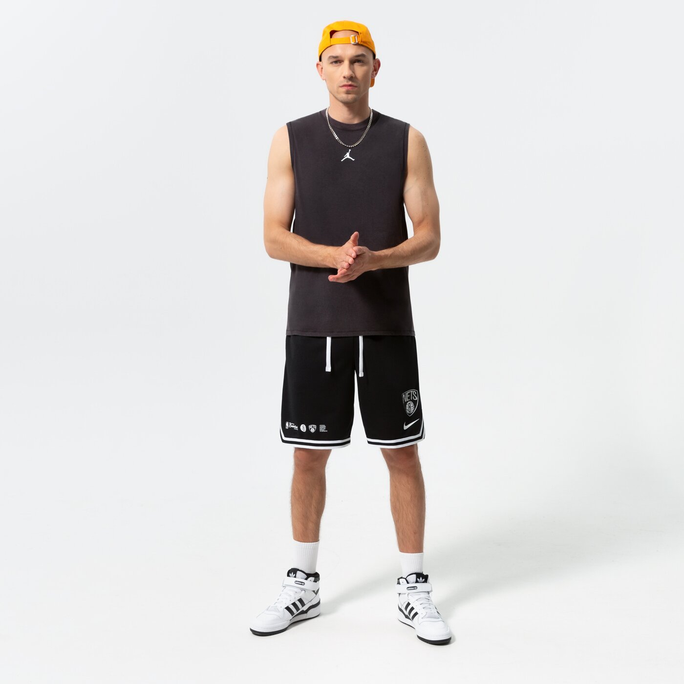 Мъжка тениска JORDAN ПОТНИК M J DF SPRT SLVLS ТОП dm1827-010 цвят черен