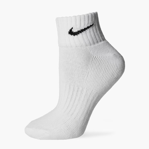 Дамски чорапи NIKE ЧОРАПИ CUSH QT 3PR sx4926-101 цвят бял