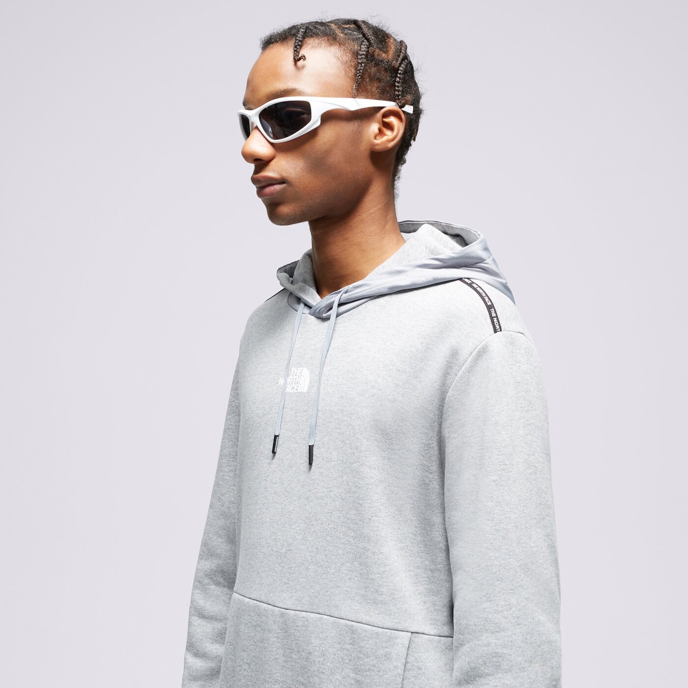 Мъжки суичър THE NORTH FACE СУИТЧЪР С   КАЧУЛКА CHANGLA HOODIE LGR nf0a83geacl1 цвят сив