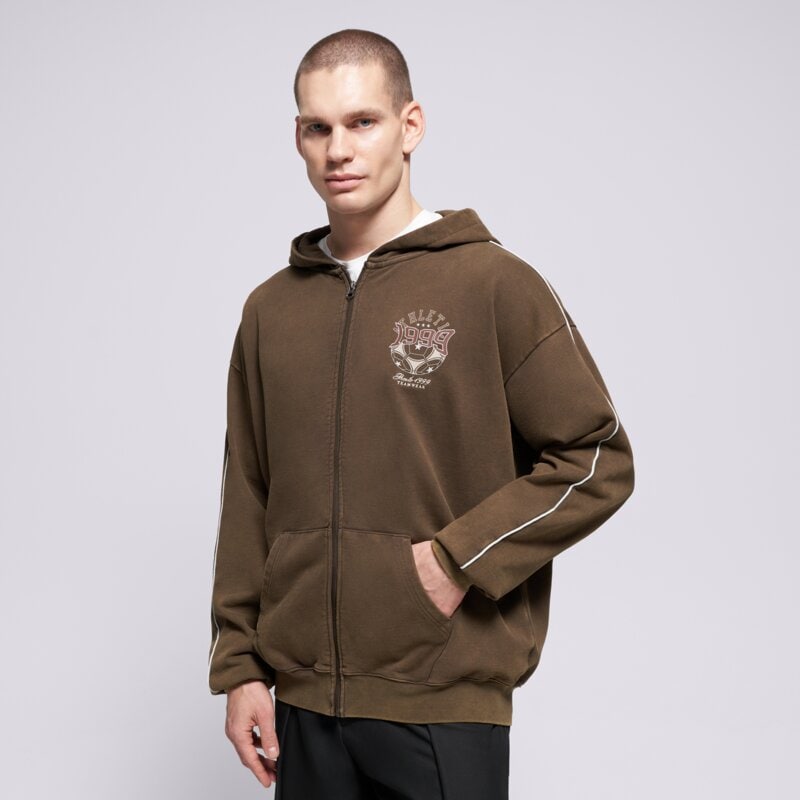 PROSTO СУИТЧЪР СЪС ЗАКОПЧАВАНЕ ZIP HOODIE ATHLETIC WASHED BR