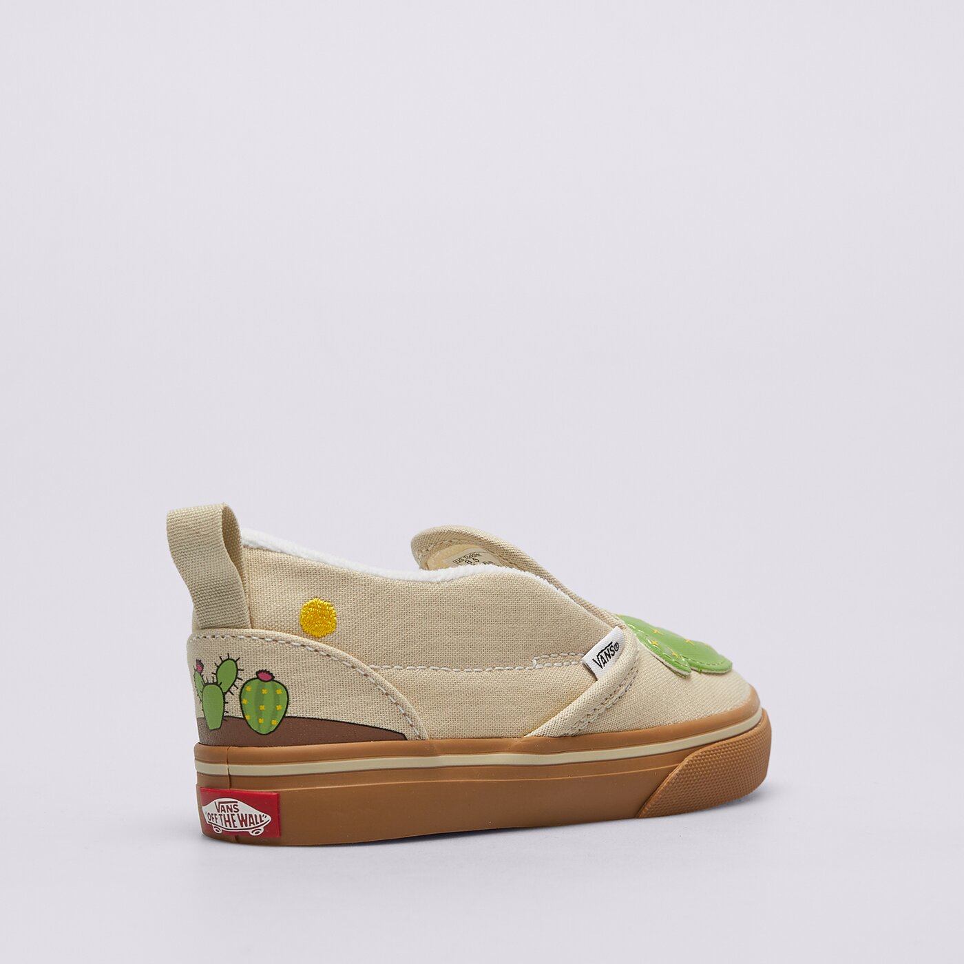 Детски маратонки VANS SLIP-ON CACTUS vn000cpsgrn1 цвят бежов