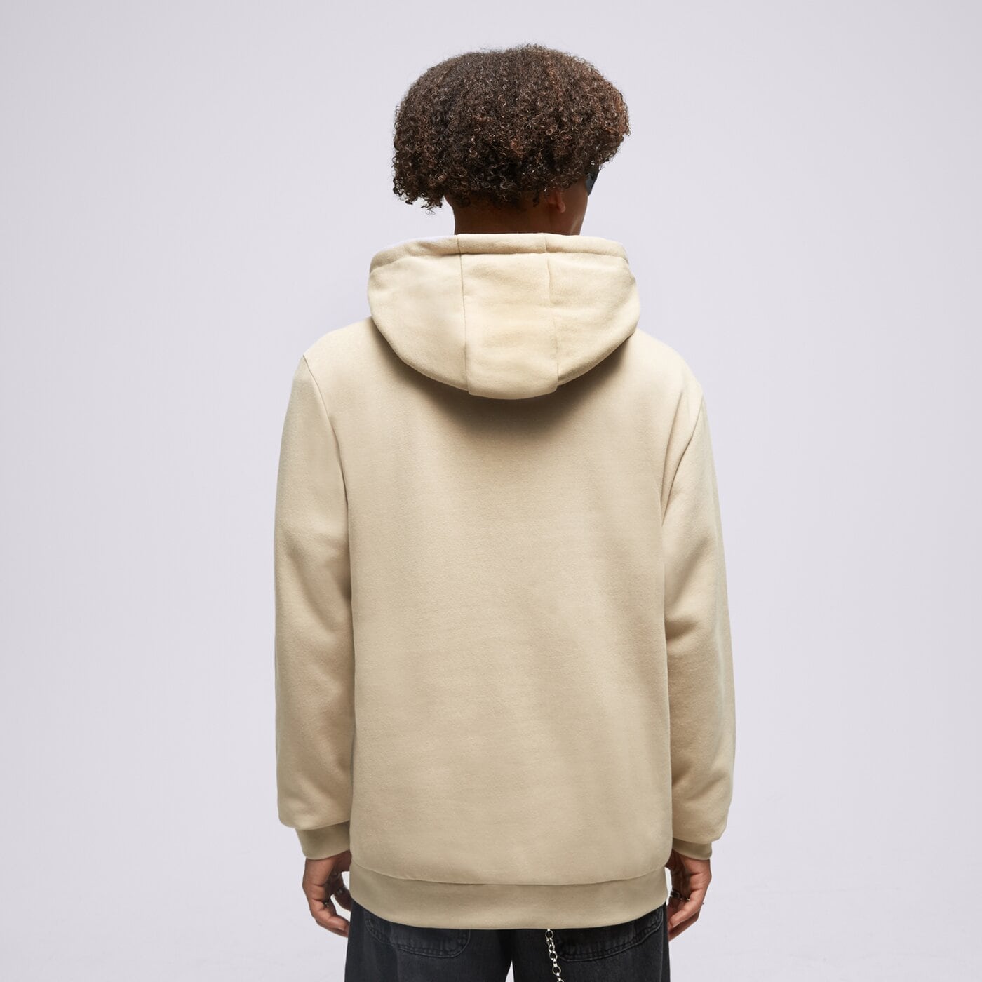 Мъжки суичър CONFRONT СУИТЧЪР С КАЧУЛКА ESSENTIAL HOODIE BEIGE cf323blm91001 цвят бежов