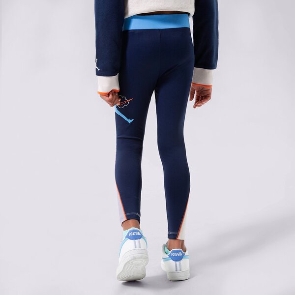 Детски панталони JORDAN КЛИН BYA HIGH-RISE LEGGING GIRL 45b760-u90 цвят тъмносин