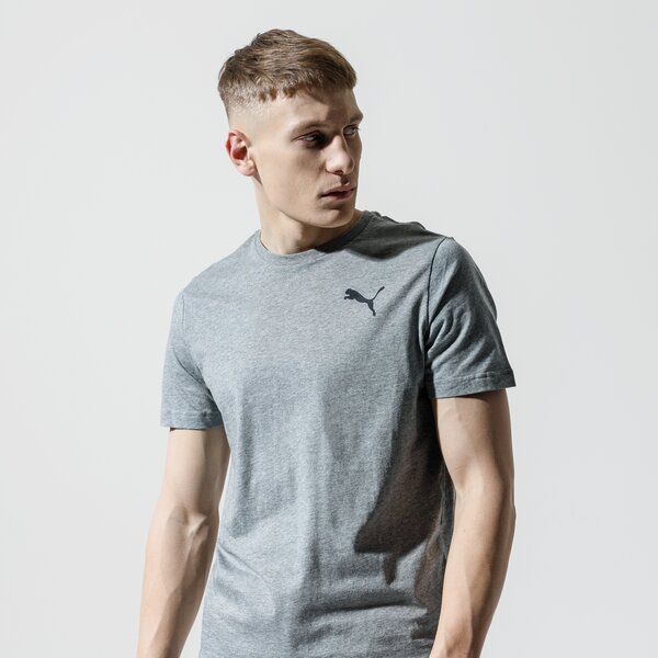 Мъжка тениска PUMA ТЕНИСКА ESS SMALL LOGO TEE 85174123 цвят сив