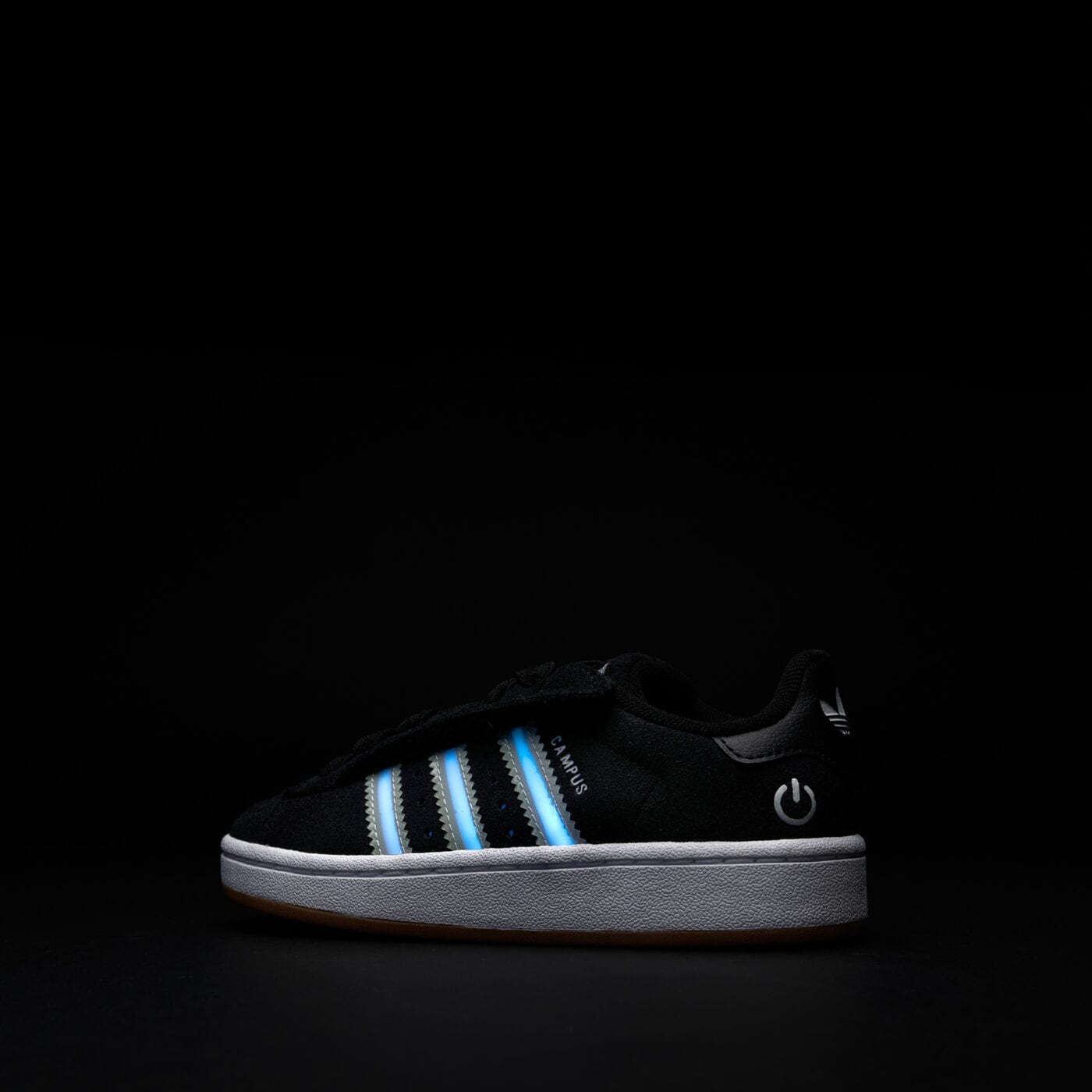 Детски маратонки ADIDAS CAMPUS 00S LED LIGHTS CF EL C js1277 цвят черен
