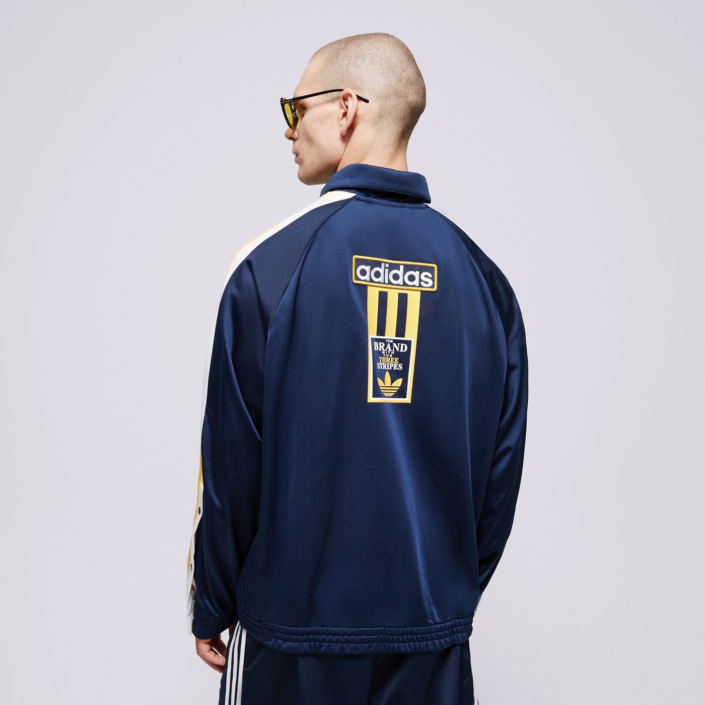 Мъжки суичър ADIDAS СУИТЧЪР ADIBREAK TT iu2363 цвят тъмносин