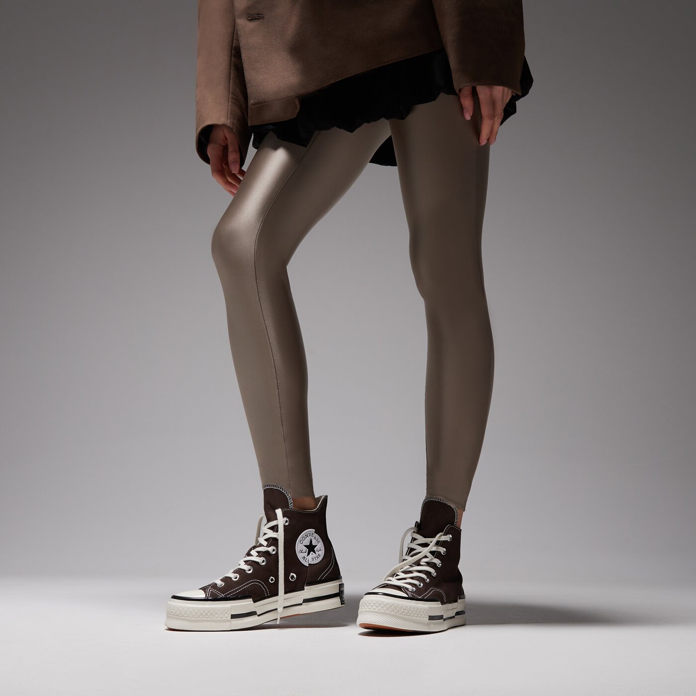 Дамски маратонки CONVERSE CHUCK 70 PLUS a08095c цвят кафяв