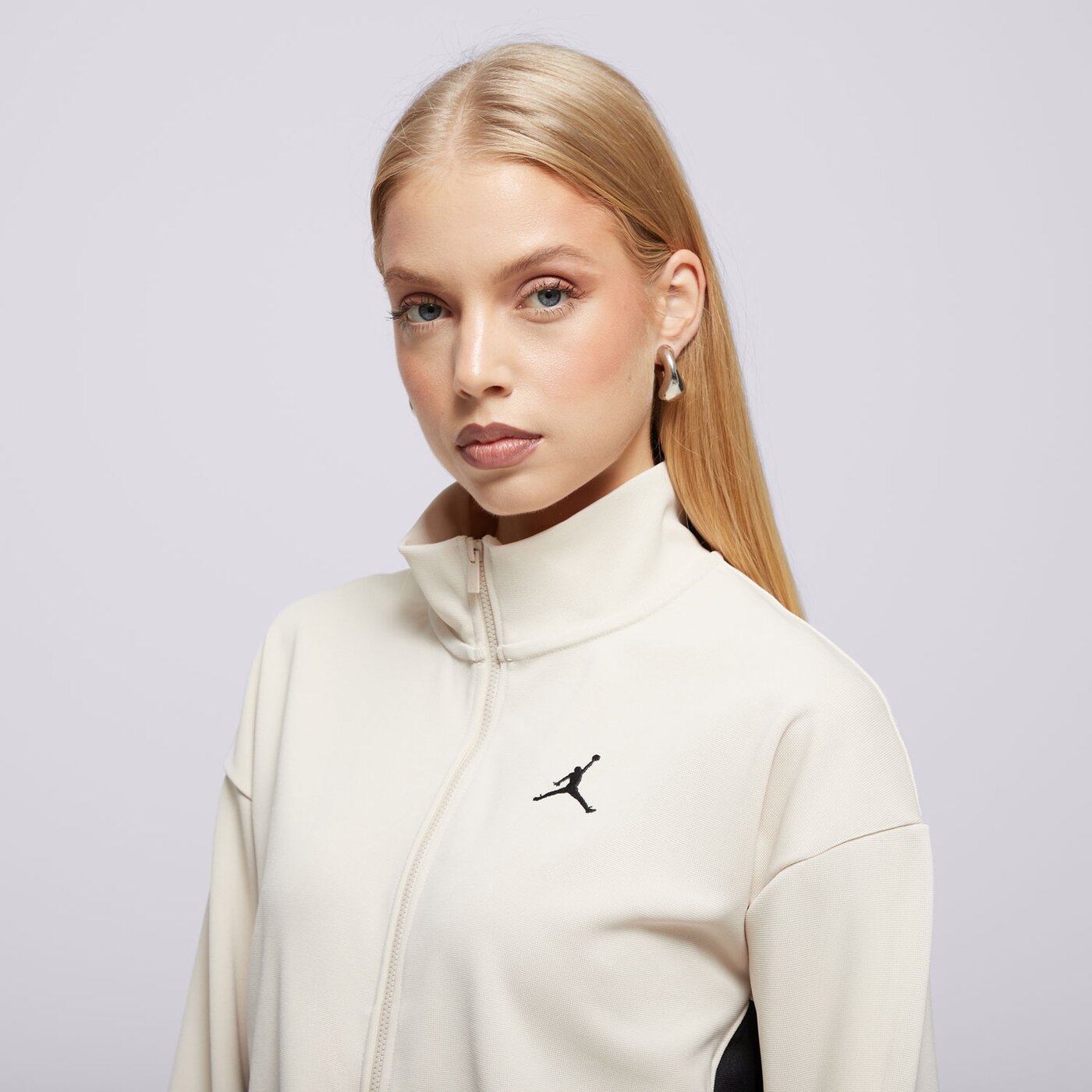 Дамско преходно яке JORDAN  ЯКЕ W J KNIT JACKET CORE fv7104-203 цвят бежов