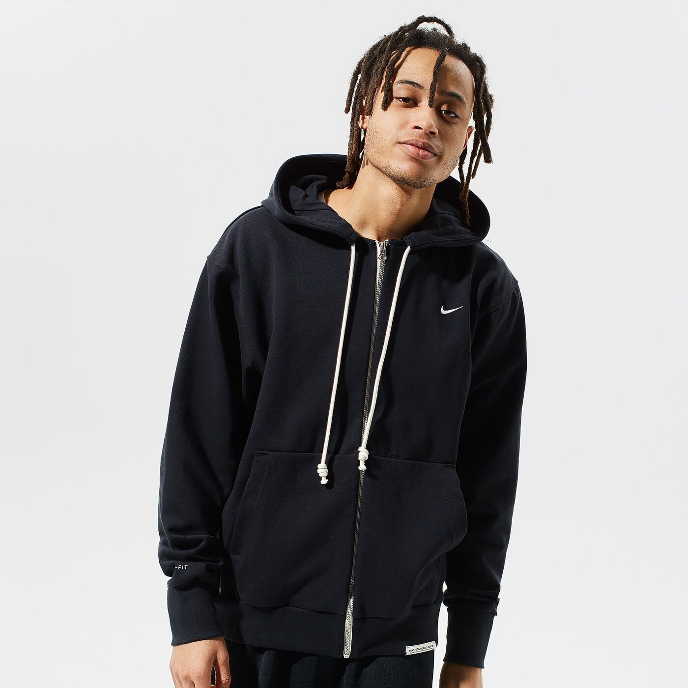 Мъжки суичър NIKE СУИТЧЪР СЪС ЗАКОПЧАВАНЕ С КАЧУЛКА M NK DF STD ISSUE FZ  ck6362-010 цвят черен