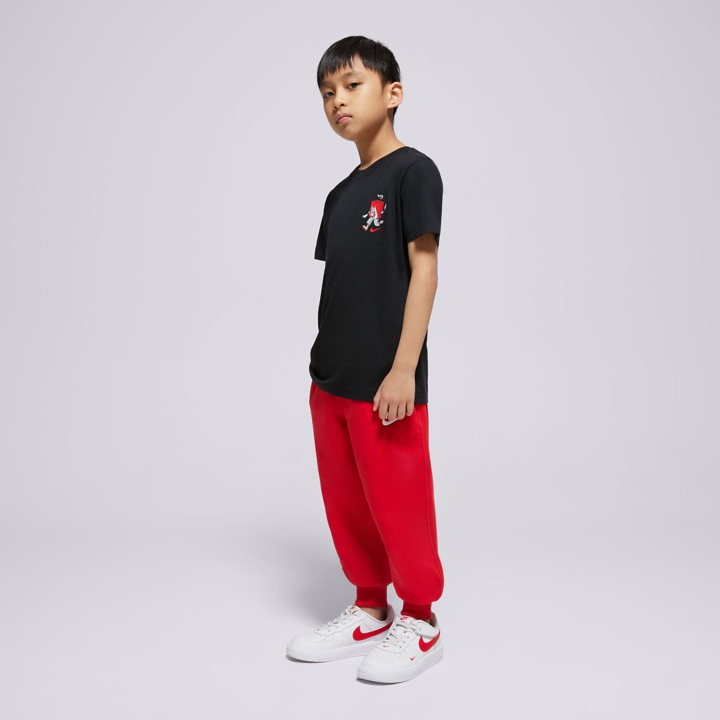 Детска тениска NIKE ТЕНИСКА K NSW TEE BOXY 1 JDI MUSIC BOY hm5660-010 цвят черен