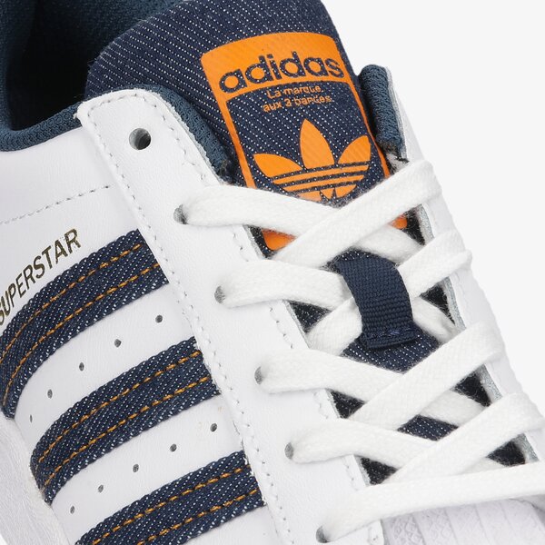 Детски маратонки ADIDAS SUPERSTARJ h04025 цвят бял