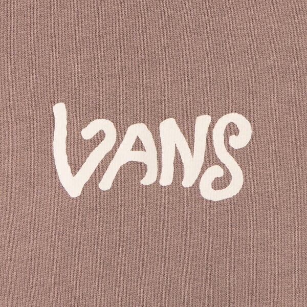 Мъжки суичър VANS СУИТЧЪР С КАЧУЛКА V HAND LOOSE PO vn000kw9chg цвят кафяв