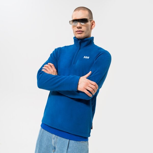 Мъжки суичър HELLY HANSEN СУИТЧЪР DAYBREAKER 1/2 ZIP FLEECE 50844606 цвят тъмносин