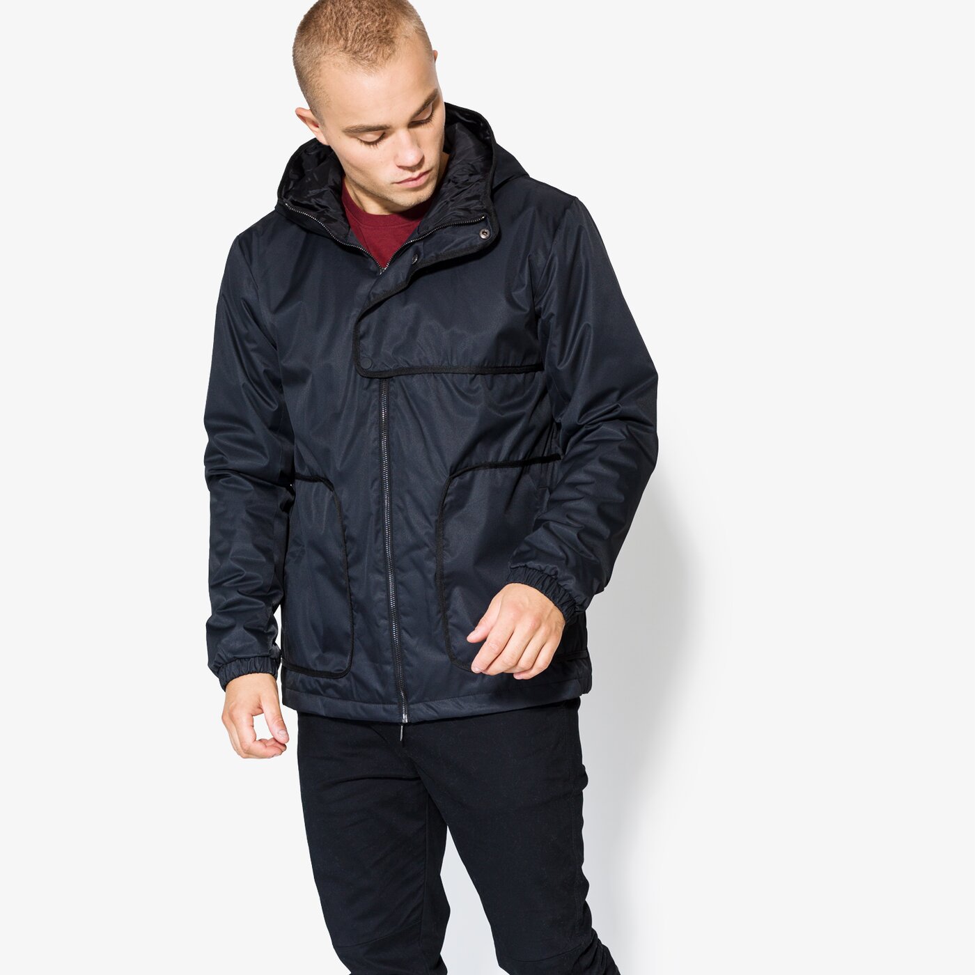 Мъжко преходно яке CONFRONT ЯКЕ CORBIN cf37kum06001 цвят черен