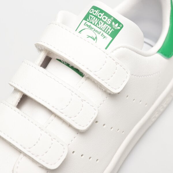 Детски маратонки ADIDAS STAN SMITH CF C fx7534 цвят бял