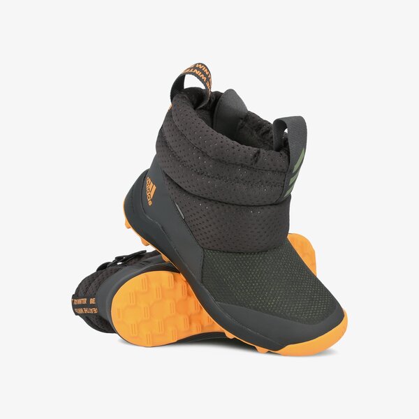 Детски зимни обувки ADIDAS RAPIDASNOW C g27178 цвят сив