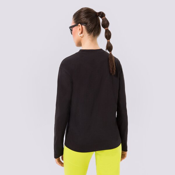 Дамска тениска CHAMPION ТЕНИСКА LONG SLEEVE ТЕНИСКА 115428kk001 цвят черен