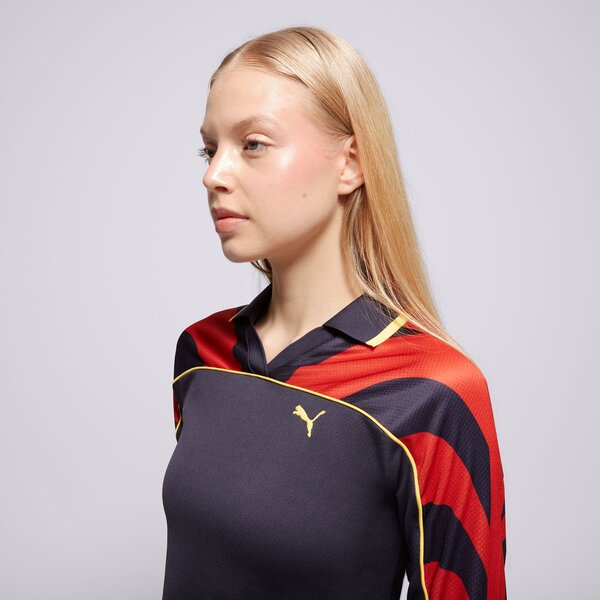 Дамска тениска PUMA ТЕНИСКА FOOTBALL JERSEY BABY TEE 629789 16 цвят тъмносин