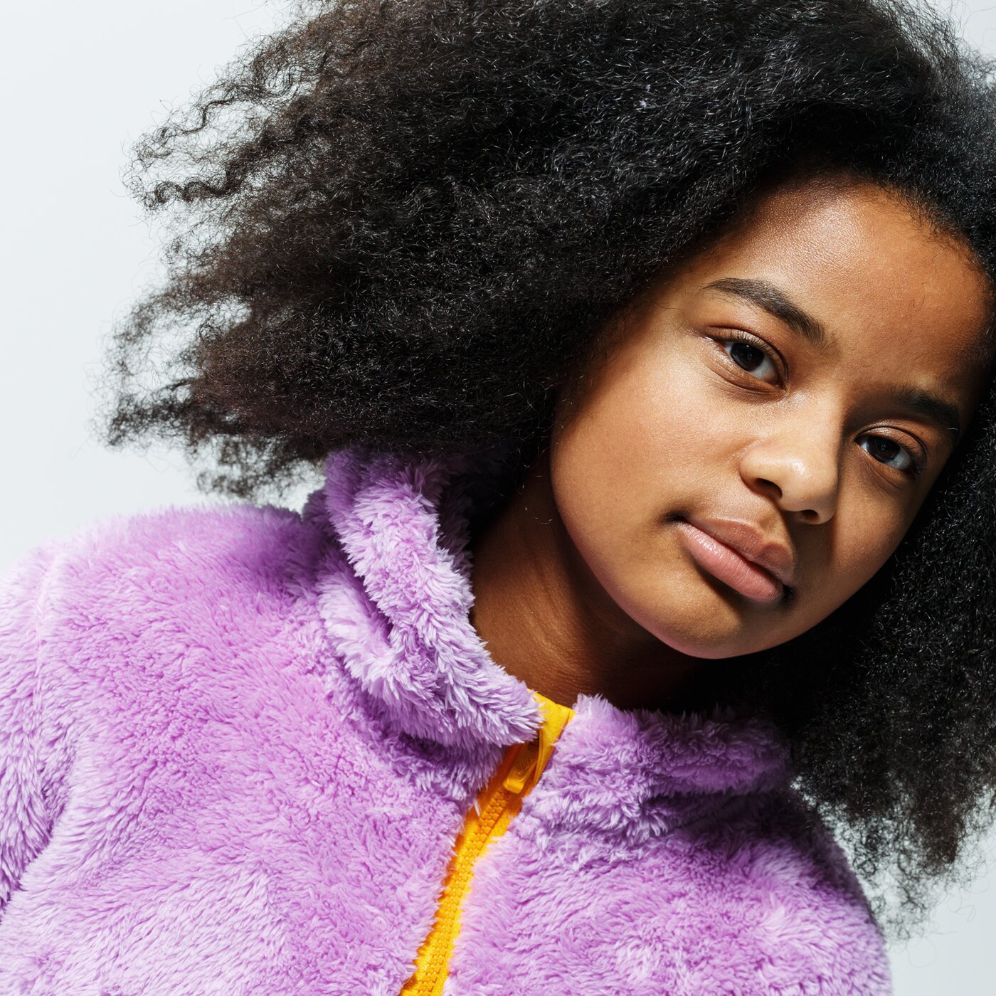 Детски суичър NIKE ПОЛАР AIR cu8550-589 цвят виолетов