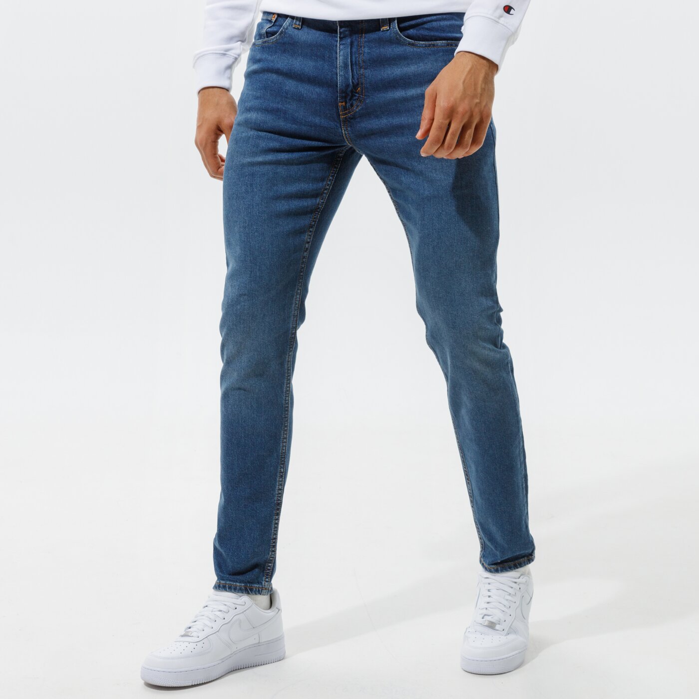 Мъжки панталони LEVI'S ПАНТАЛОНИ 512 SLIM TAPER LO BALL 59437-0067 цвят син