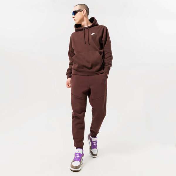 Мъжки суичър NIKE СУИТЧЪР С КАЧУЛКА SPORTSWEAR CLUB FLEECE bv2654-227 цвят кафяв