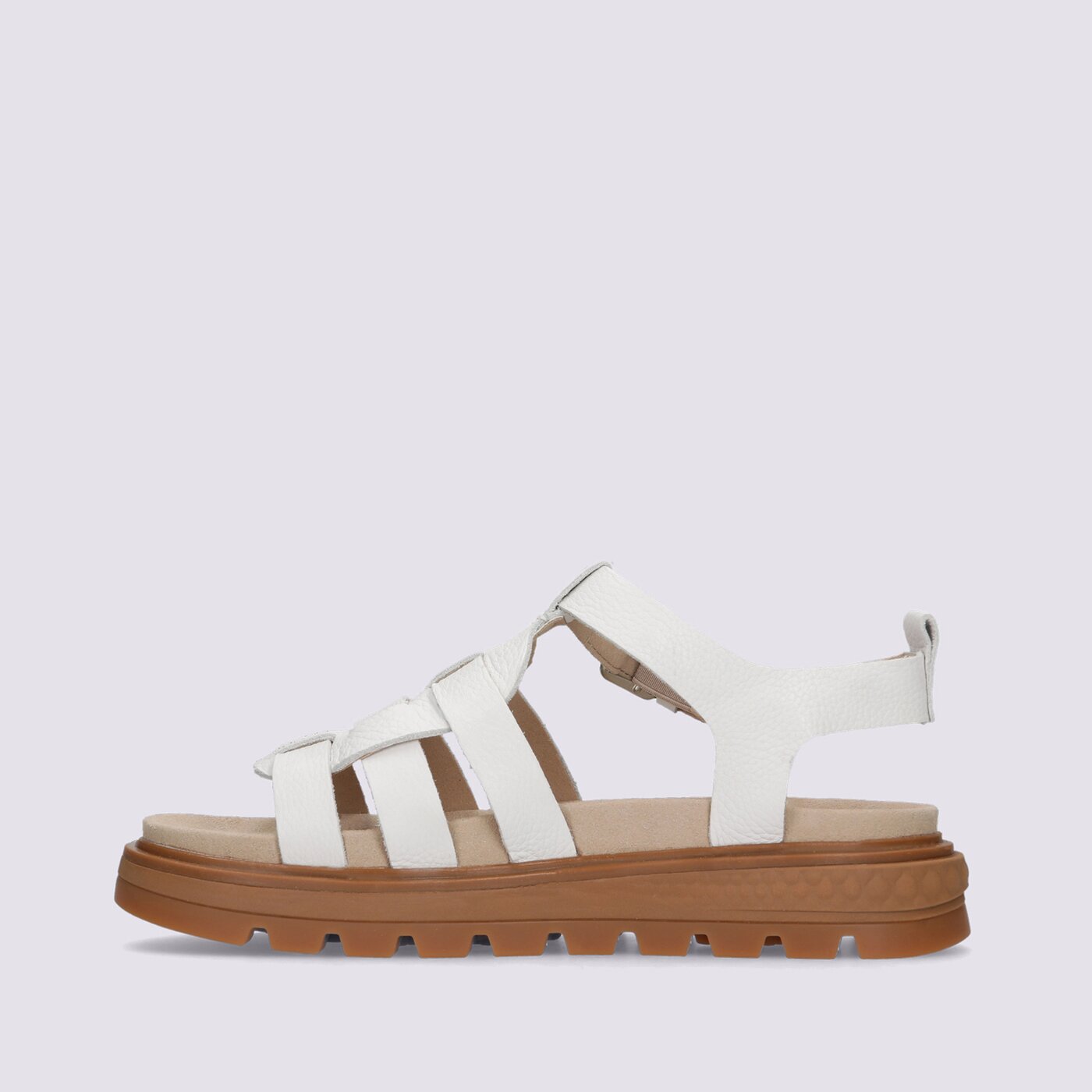 Дамски чехли и сандали TIMBERLAND RAY CITY SANDAL FISHERMAN tb0a2qvm1001 цвят бял