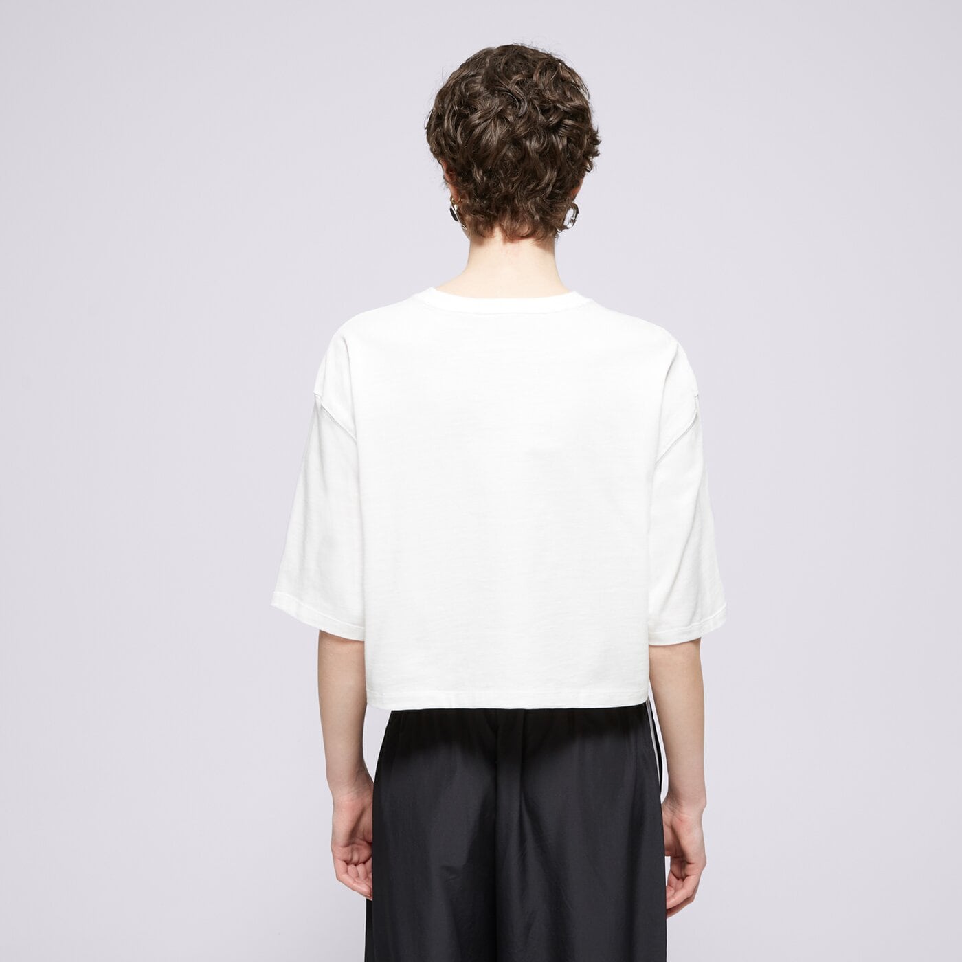 Дамска тениска ADIDAS ТЕНИСКА ESS CROP TEE jj3385 цвят бял