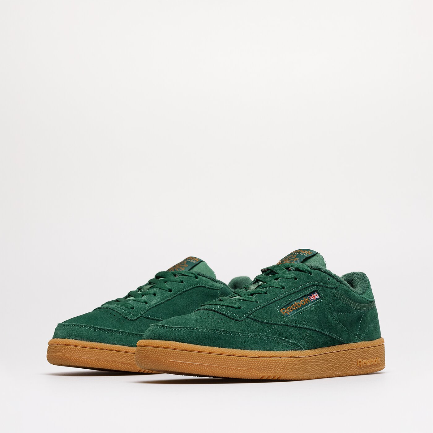 Мъжки маратонки REEBOK CLUB C 85 gz1871 цвят зелен