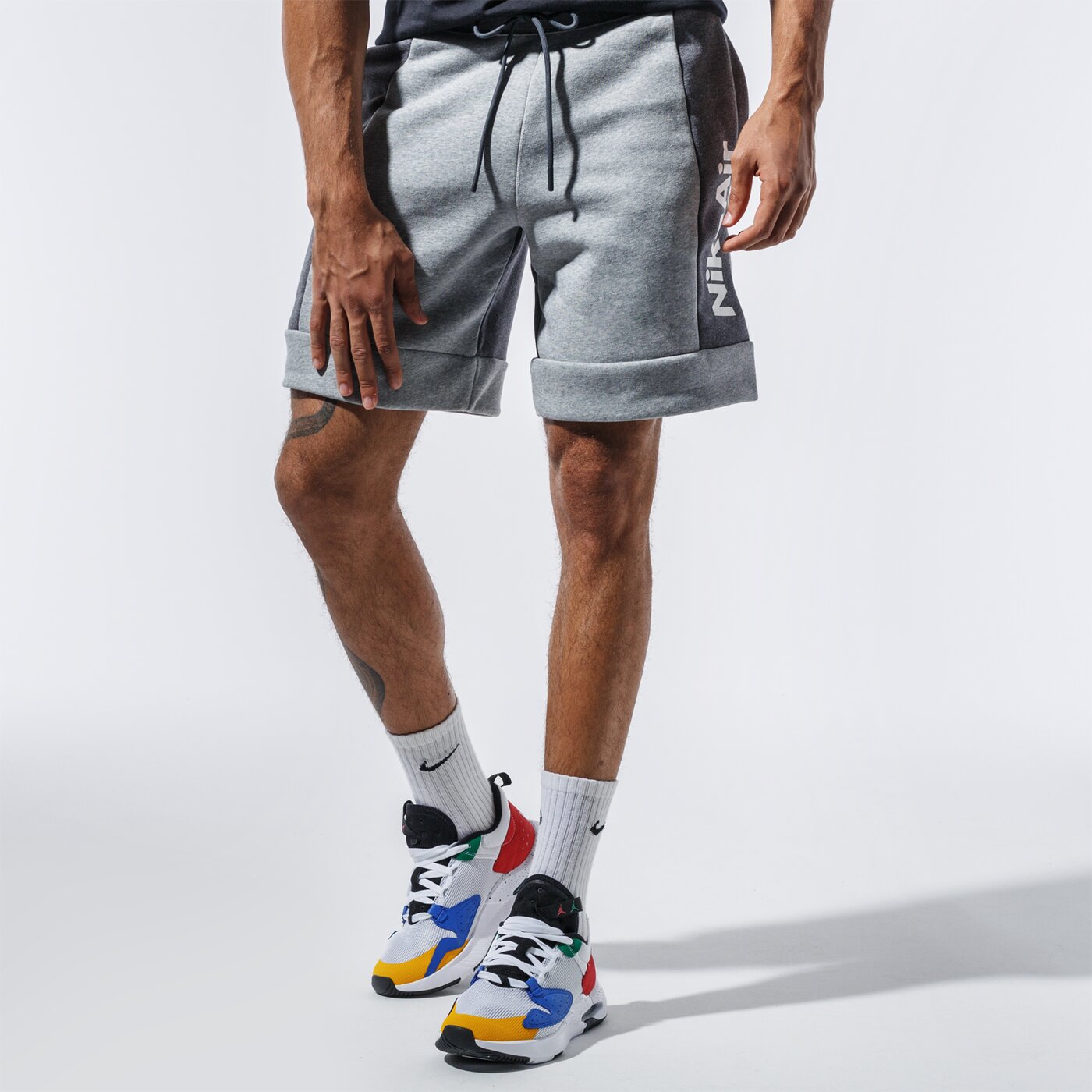 Мъжки къси панталони NIKE ШОРТИ AIR cj4832-071 цвят сив