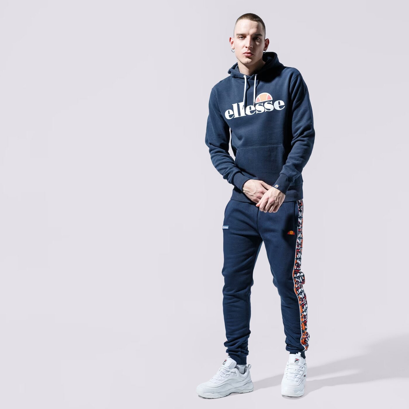 Мъжки суичър ELLESSE СУИТЧЪР С КАЧУЛКА SL GOTTERO NAVY shc07407429 цвят тъмносин