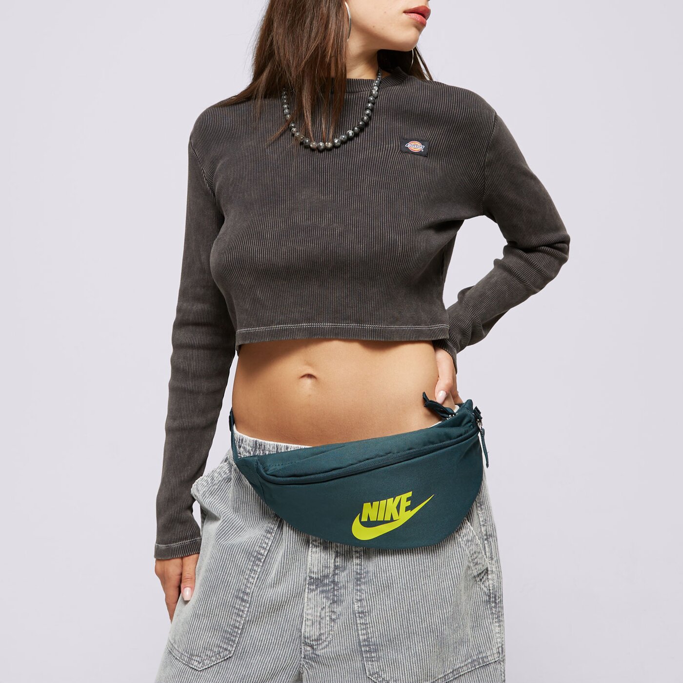 Дамска чанта за кръст NIKE ЧАНТА NK HERITAGE WAISTPACK db0490-329 цвят син