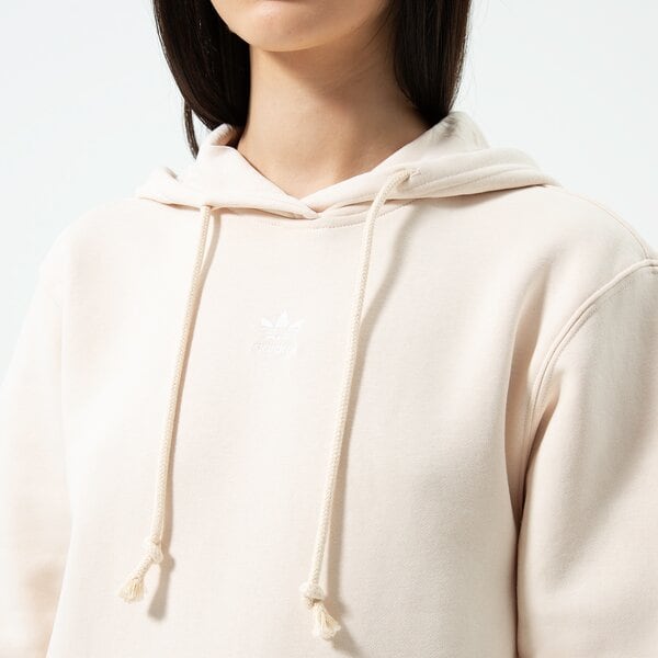 Дамски суичър ADIDAS СУИТЧЪР С КАЧУЛКА HOODIE h34729 цвят бежов
