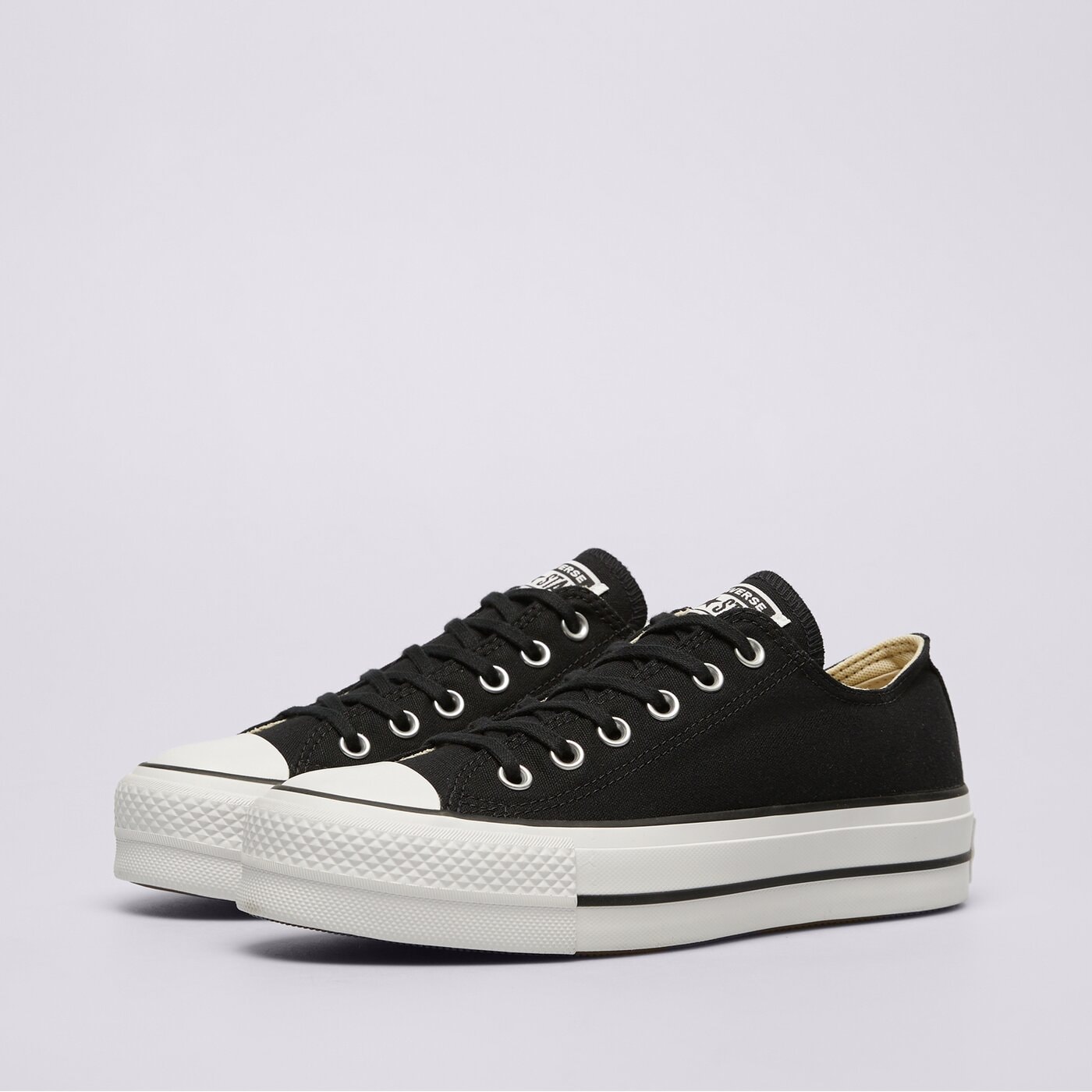 Дамски маратонки CONVERSE CHUCK TAYLOR ALL STAR LIFT CANVAS LOW TOP  560250c цвят черен