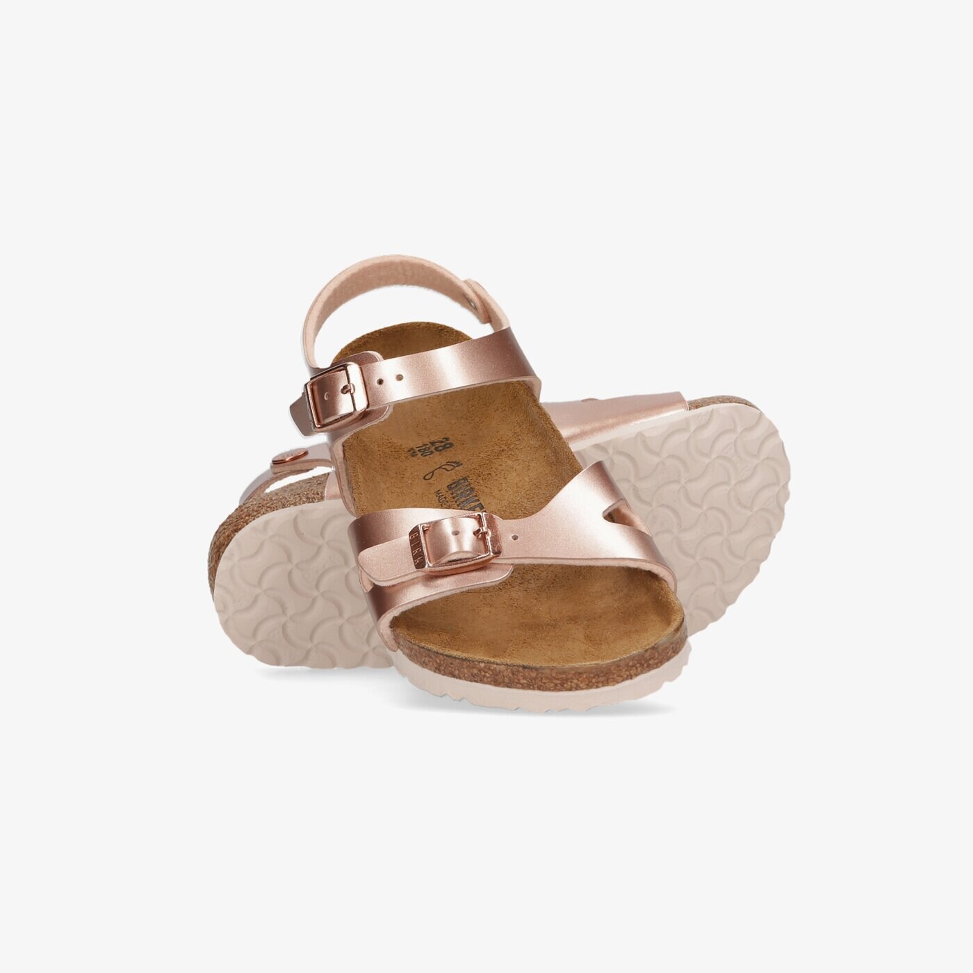 Детски чехли и сандали BIRKENSTOCK RIO KIDS 1012519 цвят виолетов