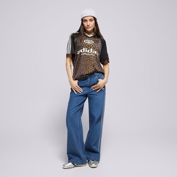 Дамски панталони ADIDAS ПАНТАЛОНИ DENIM 3S PANT jd2574 цвят син