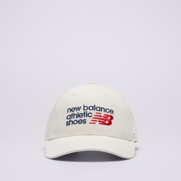 Дамска шапка с козирка NEW BALANCE ШАПКА ATHLETICS STRUCTURED HAT lah53004sst цвят бежов
