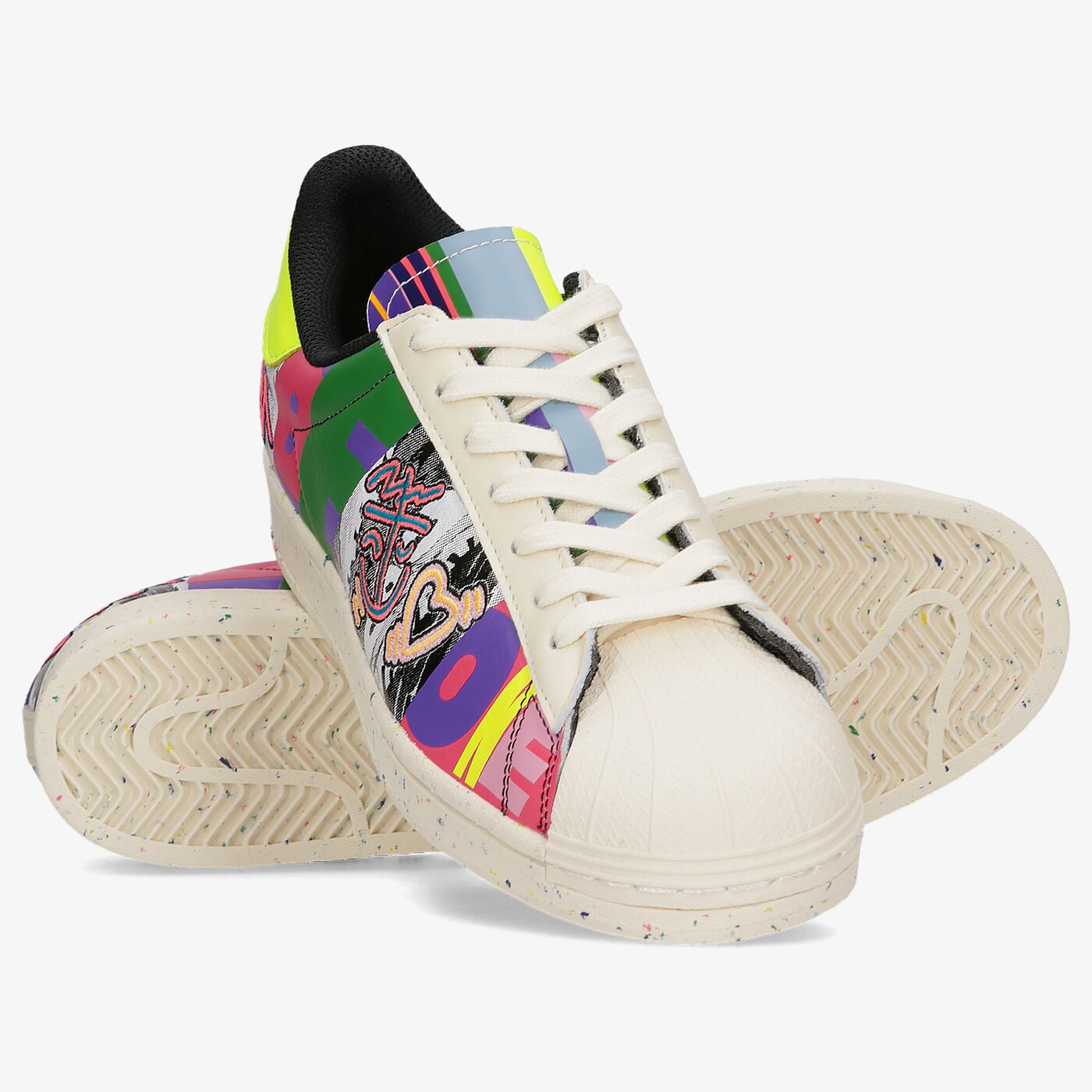 Мъжки маратонки ADIDAS SUPERSTAR  gx6395 цвят многоцветен