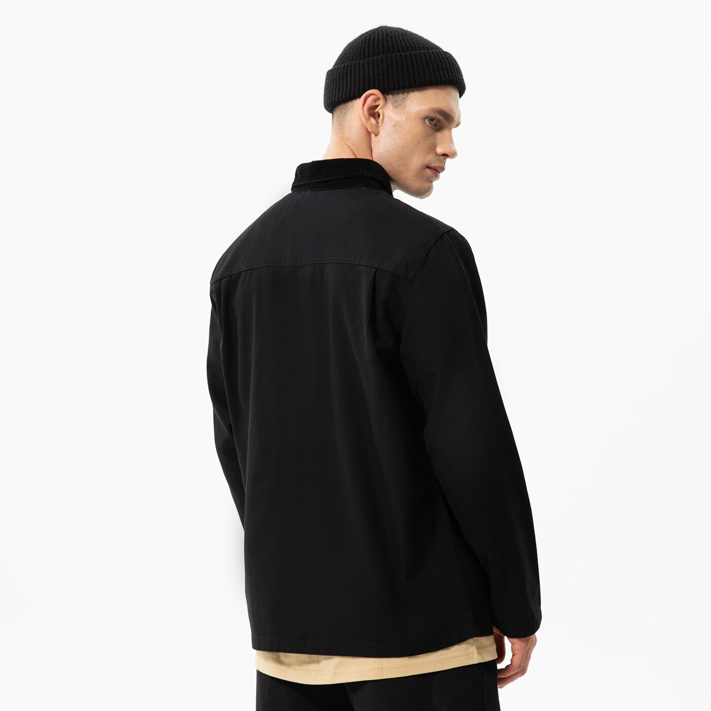 Мъжко зимно яке VANS ЯКЕ MN DRILL CHORE COAT vn0a3wf1blk1 цвят черен