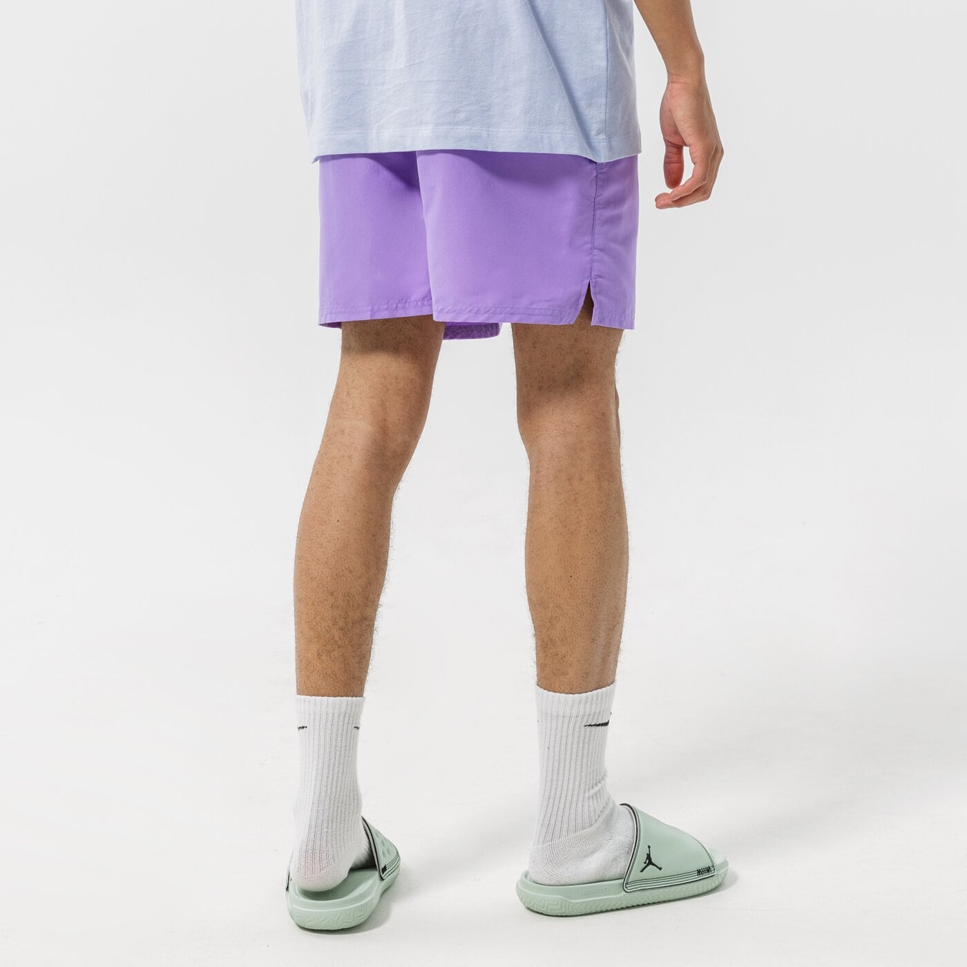 Мъжки къси панталони NIKESWIM ШОРТИ ESSENTIAL 5" nessa560531 цвят виолетов