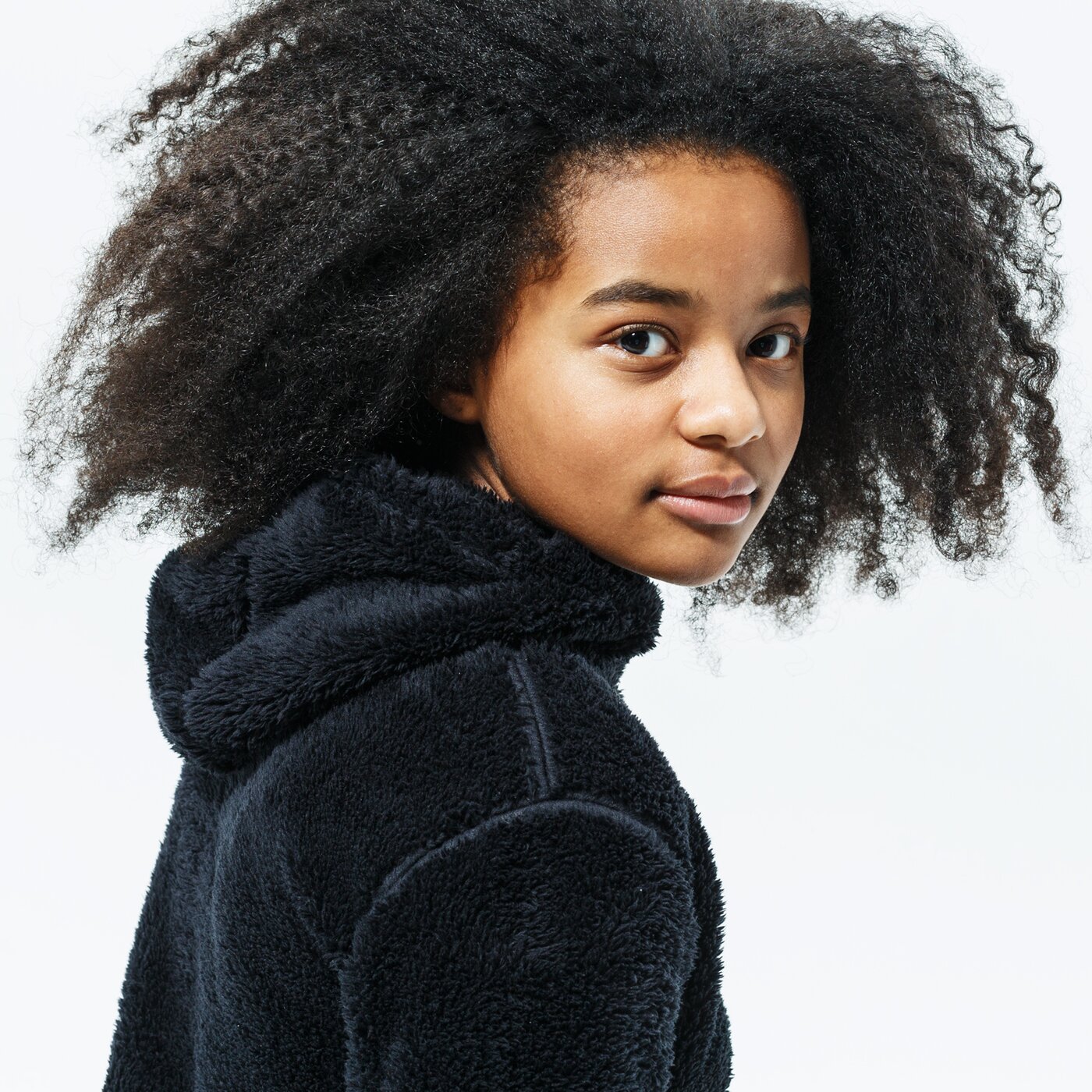 Детски суичър NIKE ПОЛАР AIR cu8550-010 цвят черен