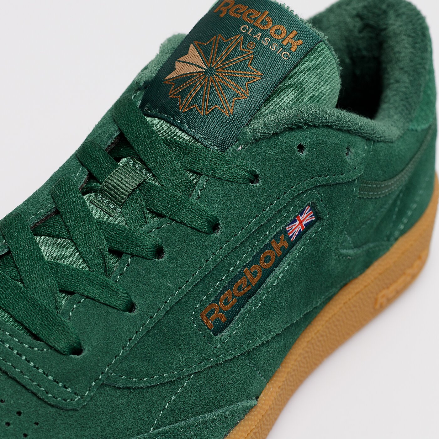 Мъжки маратонки REEBOK CLUB C 85 gz1871 цвят зелен