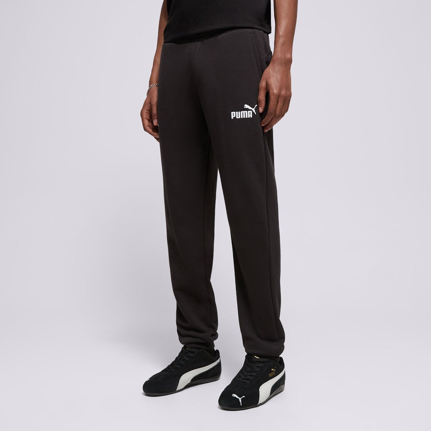 Мъжки панталони PUMA ПАНТАЛОНИ ESS ELEVATED 67597601 цвят черен