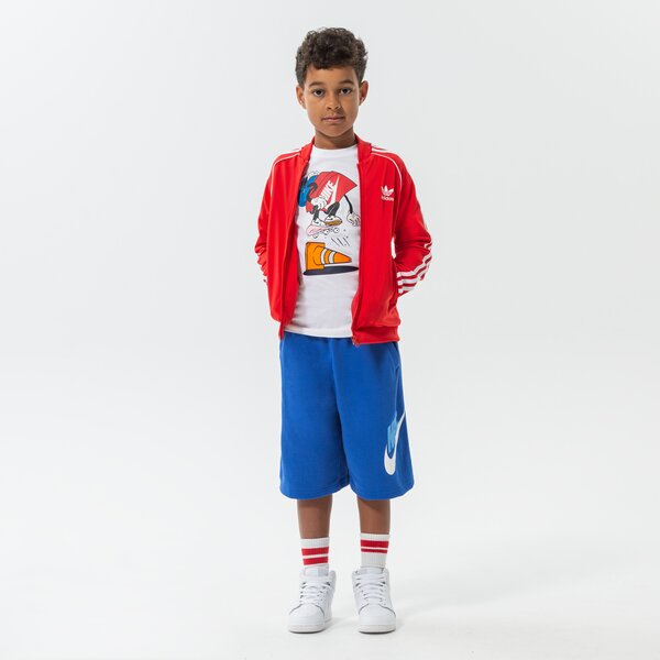 Детски суичър ADIDAS СУИТЧЪР СЪС ЗАКОПЧАВАНЕ SST TRACK ТОП BOY hd2043 цвят червен