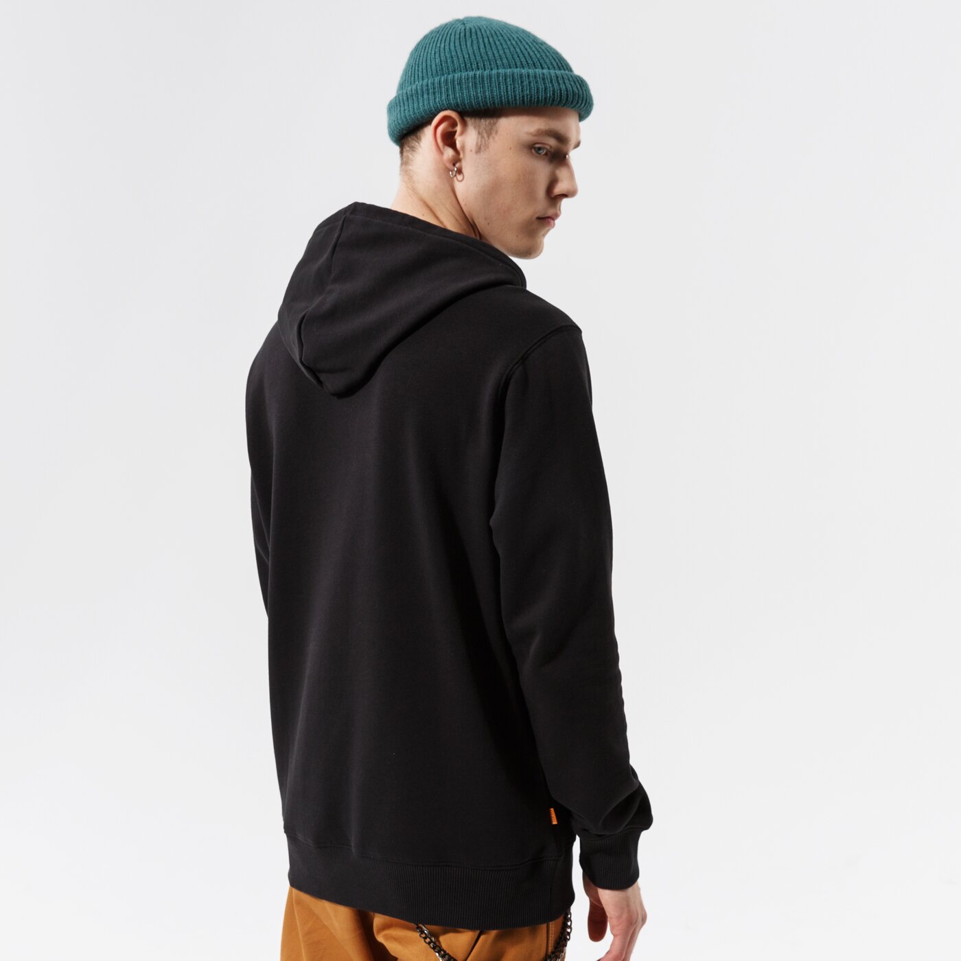 Мъжки суичър TIMBERLAND СУИТЧЪР С КАЧУЛКА TREE LOGO HOODED BLACK tb0a5phm0011 цвят черен